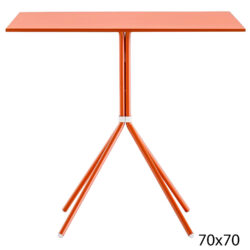 Pedrali designové zahradní jídelní stoly Nolita 5454 (70x70 cm)