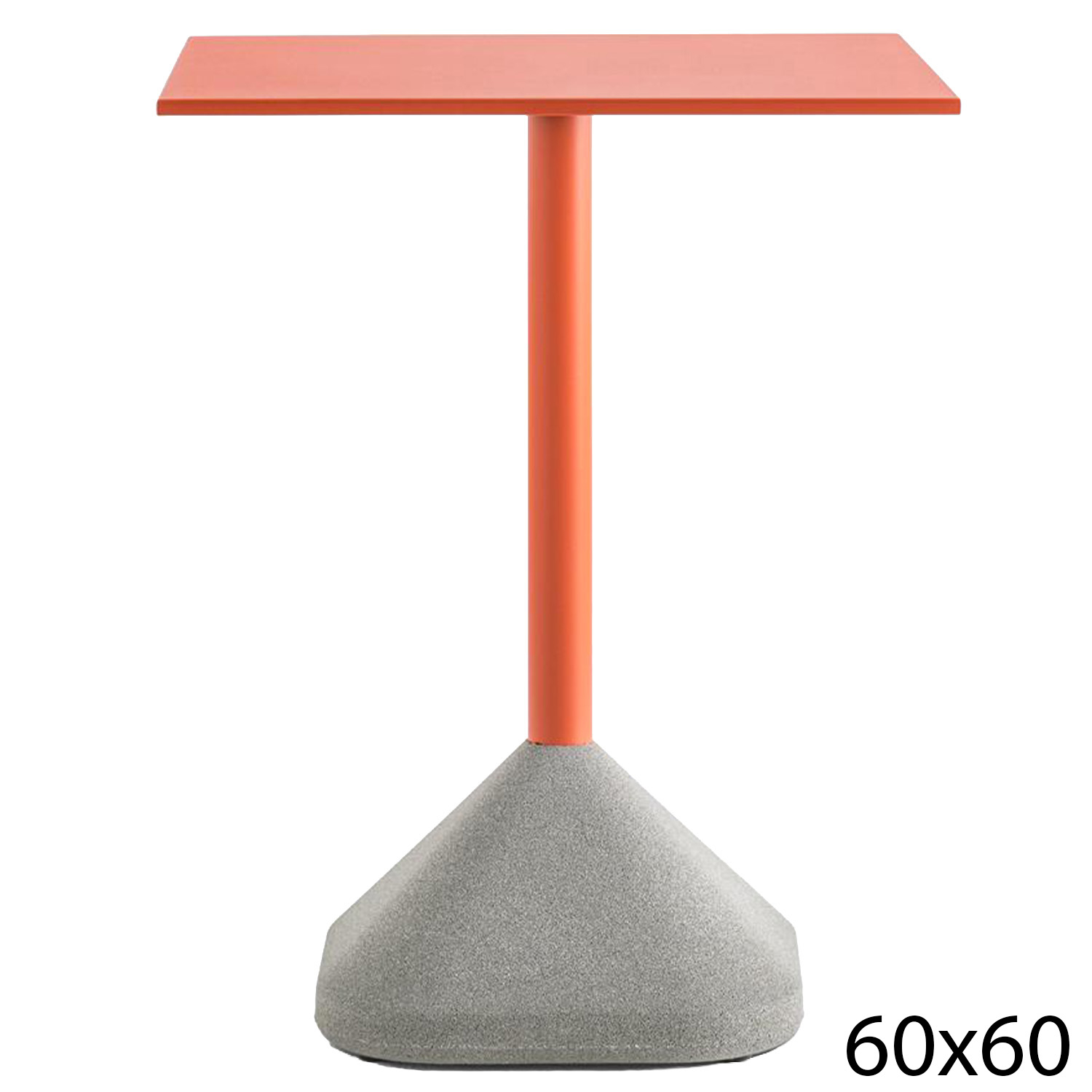 Pedrali designové zahradní jídelní stoly Concrete 855 (60x60 cm)