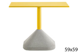 Pedrali designové zahradní konferenční stoly Concrete 855 (59x59 cm)