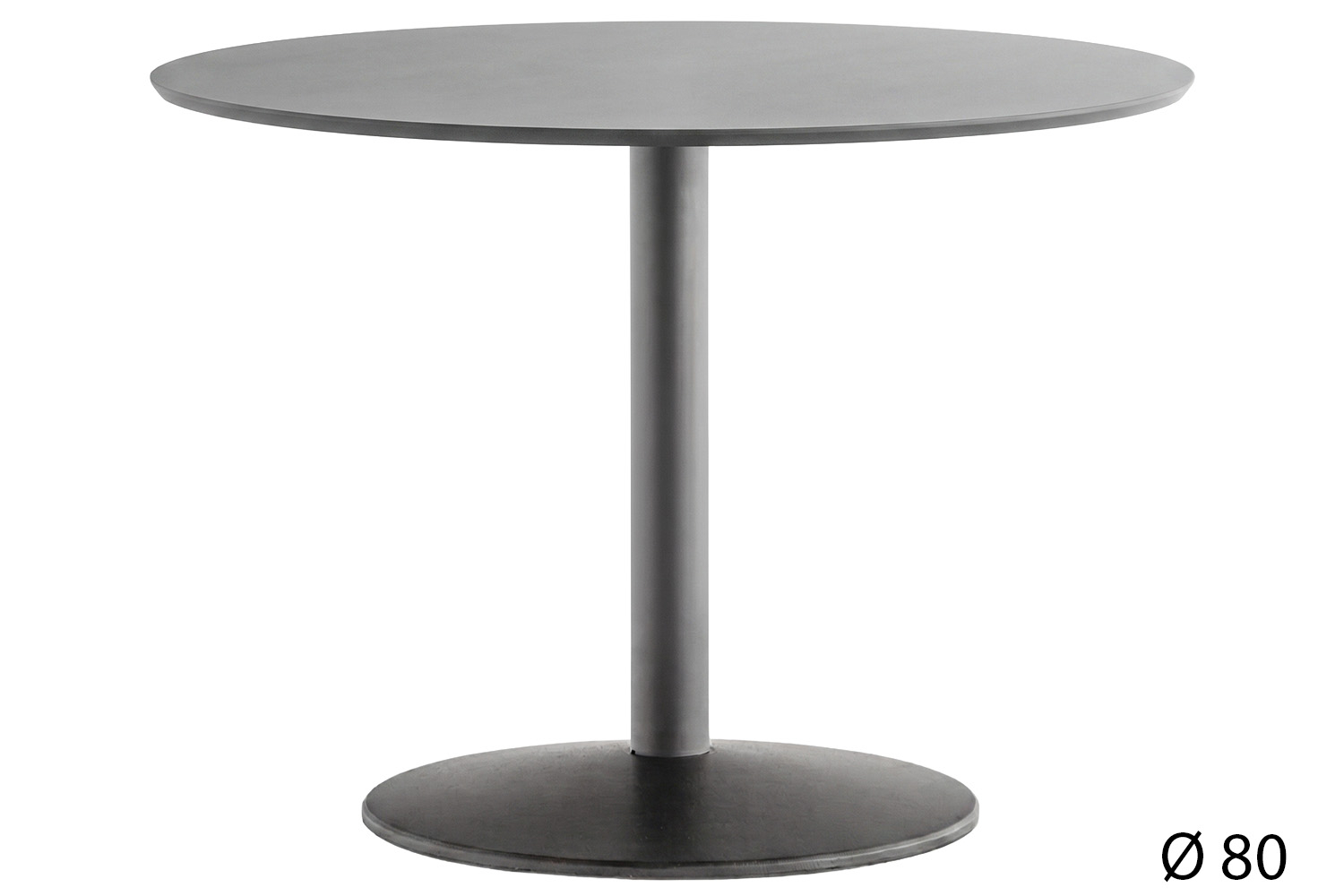 Pedrali designové jídelní stoly Tonda 4530 (Ø 80cm)