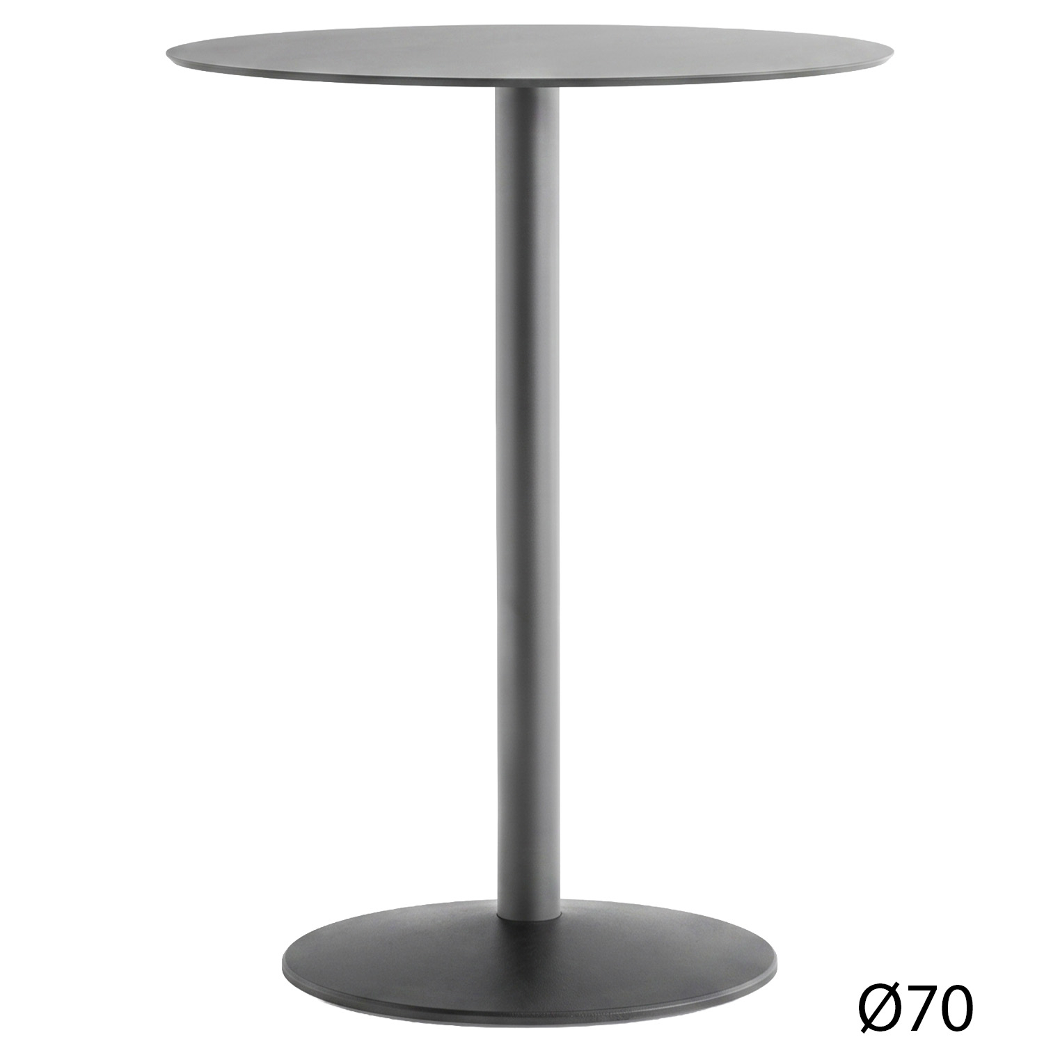 Pedrali designové kavárenské stoly Tonda 4534 (Ø 70cm)