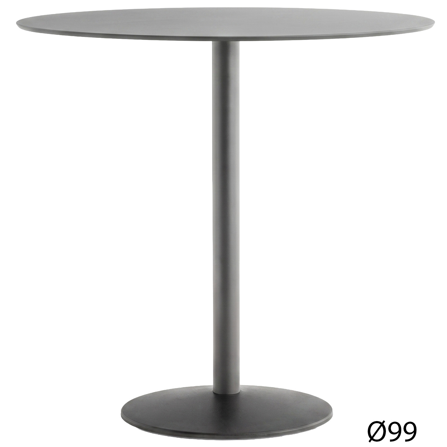 Pedrali designové kavárenské stoly Tonda 4534 (Ø 99cm)