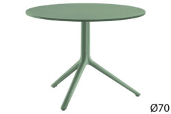 Pedrali designové zahradní konferenční stoly Elliot 5473 (Ø70 cm)
