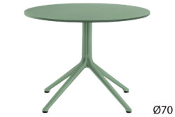 Pedrali designové zahradní konferenční stoly Elliot 5475 (Ø70 cm)