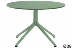 Pedrali designové zahradní konferenční stoly Elliot 5475 (Ø 89 cm)