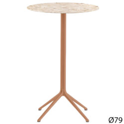 Pedrali designové zahradní kavárenské stoly Elliot 5476 (Ø 79 cm)