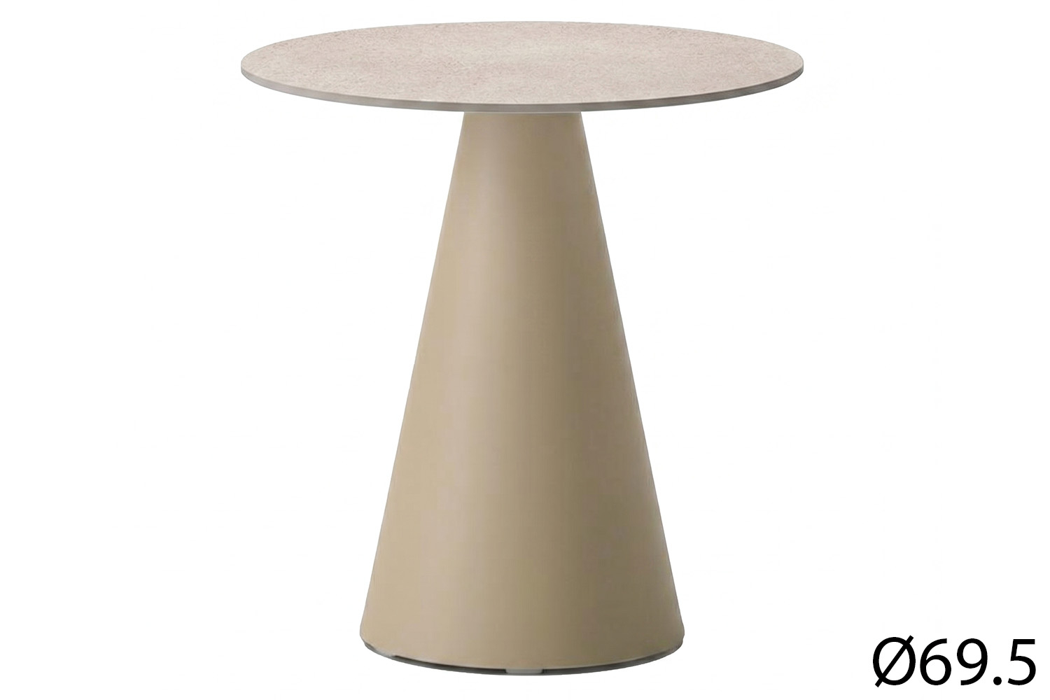 Pedrali designové jídelní stoly Ikon 865 (Ø 69.5 cm)