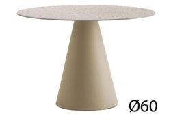 Pedrali designové konferenční stoly Ikon 863 (Ø 60cm)