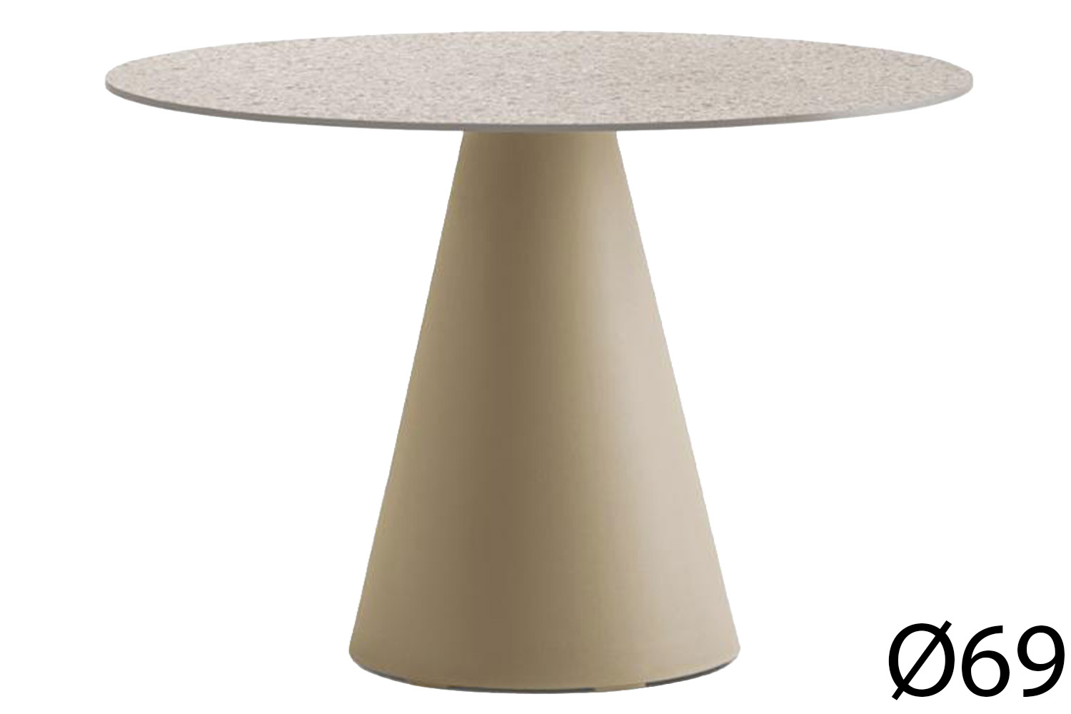 Pedrali designové konferenční stoly Ikon 863 (Ø 69cm)