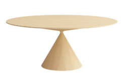 Desalto designové jídelní stoly Clay Wood (Ø 160 cm)