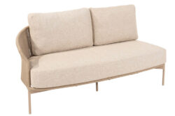 4Season Outdoor designové zahradní sedačky Florence 2 Seater Sofa Left Latte