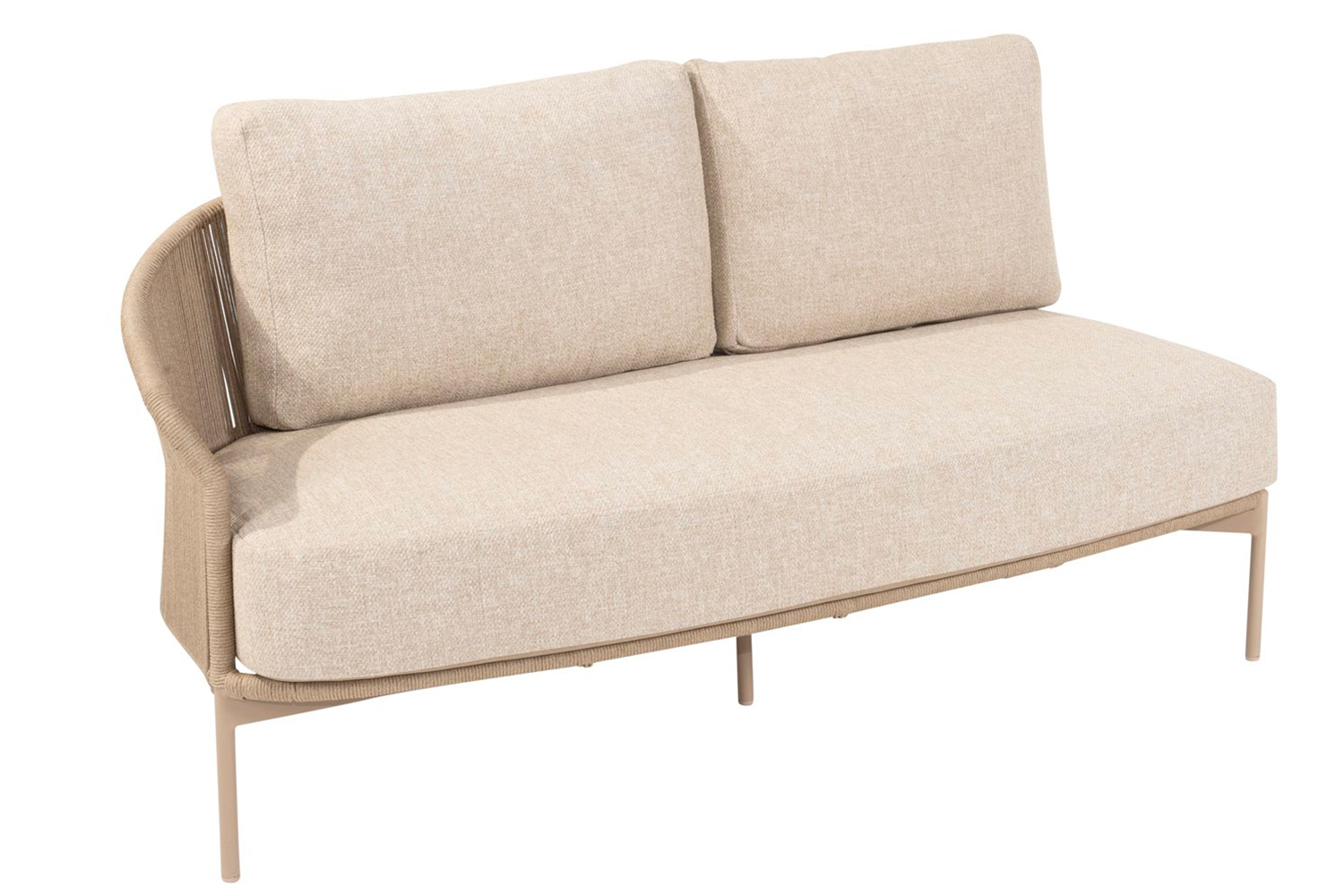 4Season Outdoor designové zahradní sedačky Florence 2 Seater Sofa Left Latte
