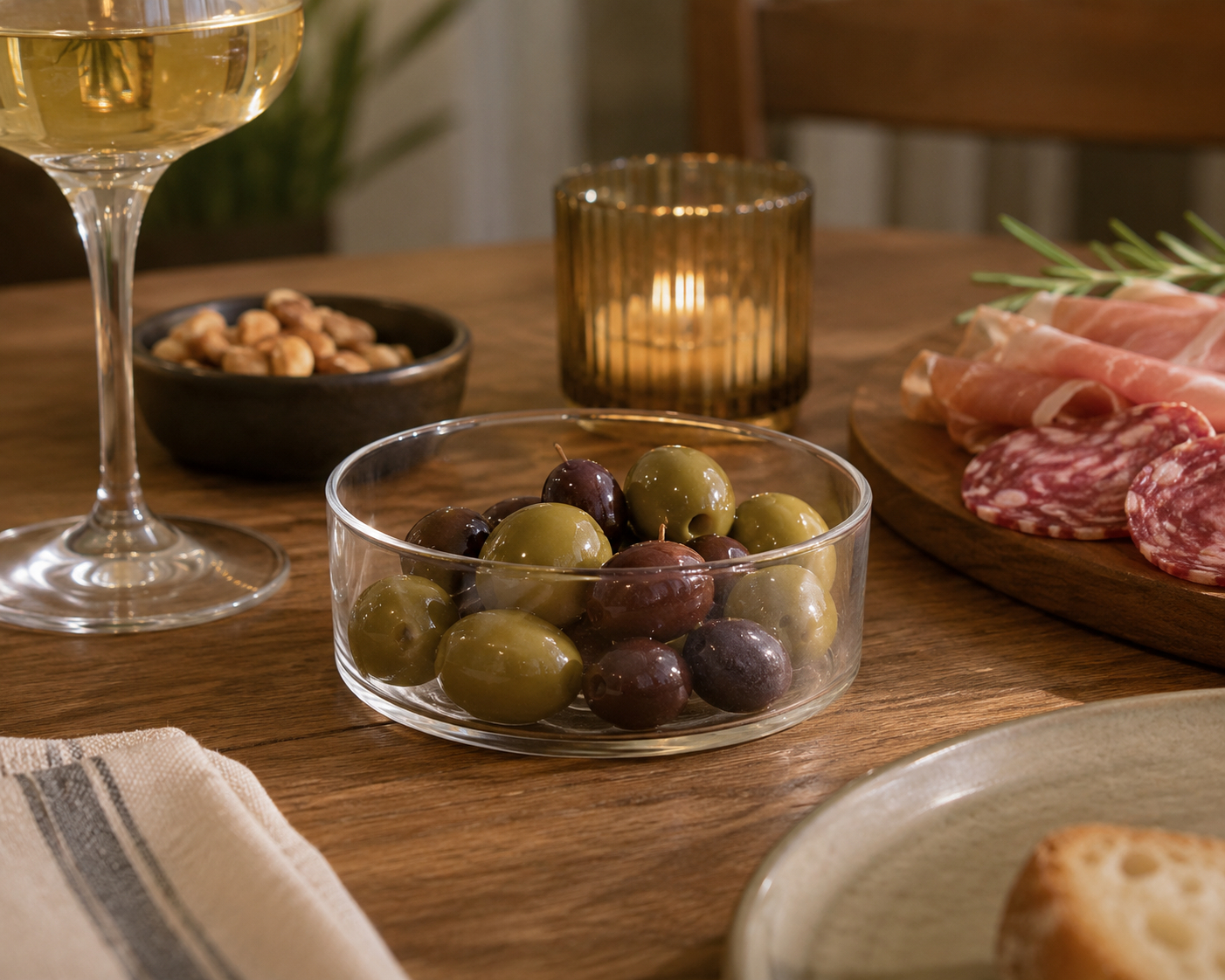 Ichendorf Milano designové mísy Clear Little Bowl Green Olive
