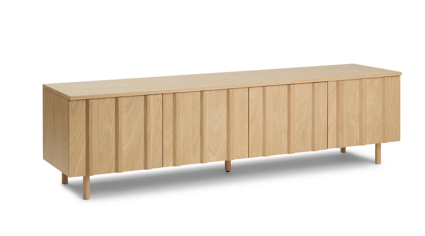 Normann Copenhagen designové skříňky pod televize Rib Sideboard Low
