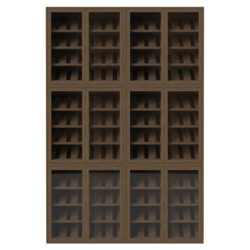 Bolia designové stojany na víno Vega Wine Cabinet Combination 01