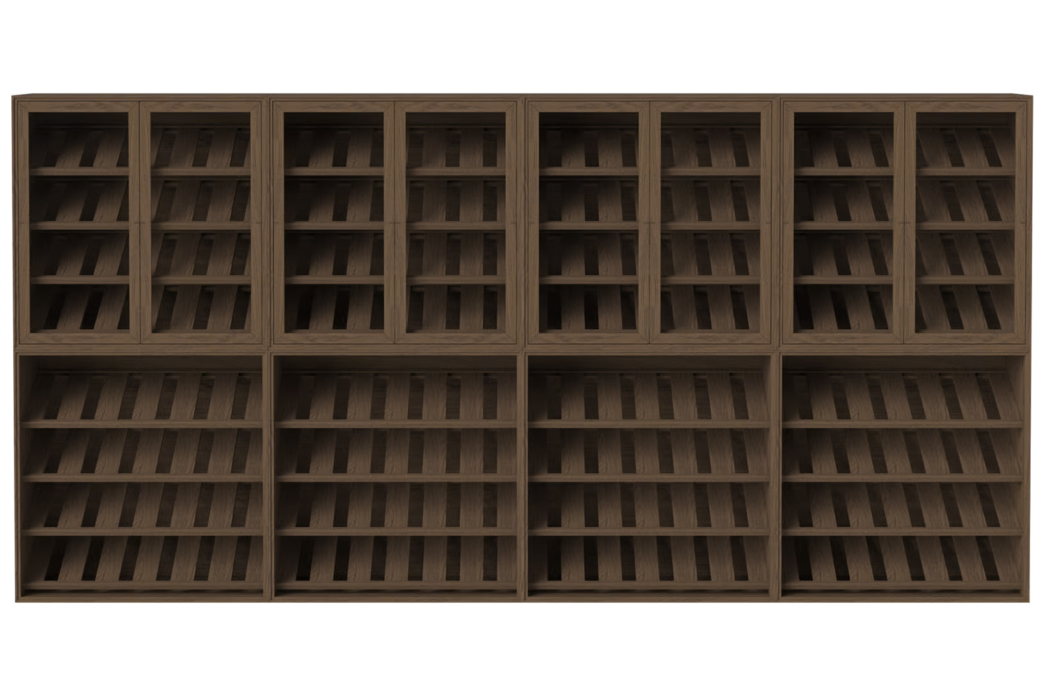 Bolia designové stojany na víno Vega Wine Cabinet Combination 02