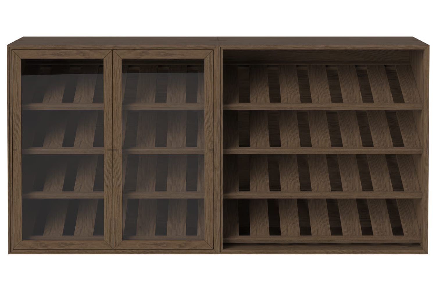 Bolia designové stojany na víno Vega Wine Cabinet Combination 03