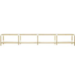 Magis designové regály Steelwood Shelf System (4 elementy)