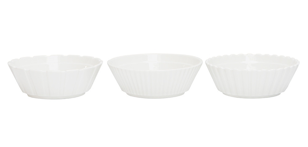 Seletti designový set 3 misek Machine Collection