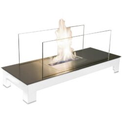Radius designové krby Floor Flame 1