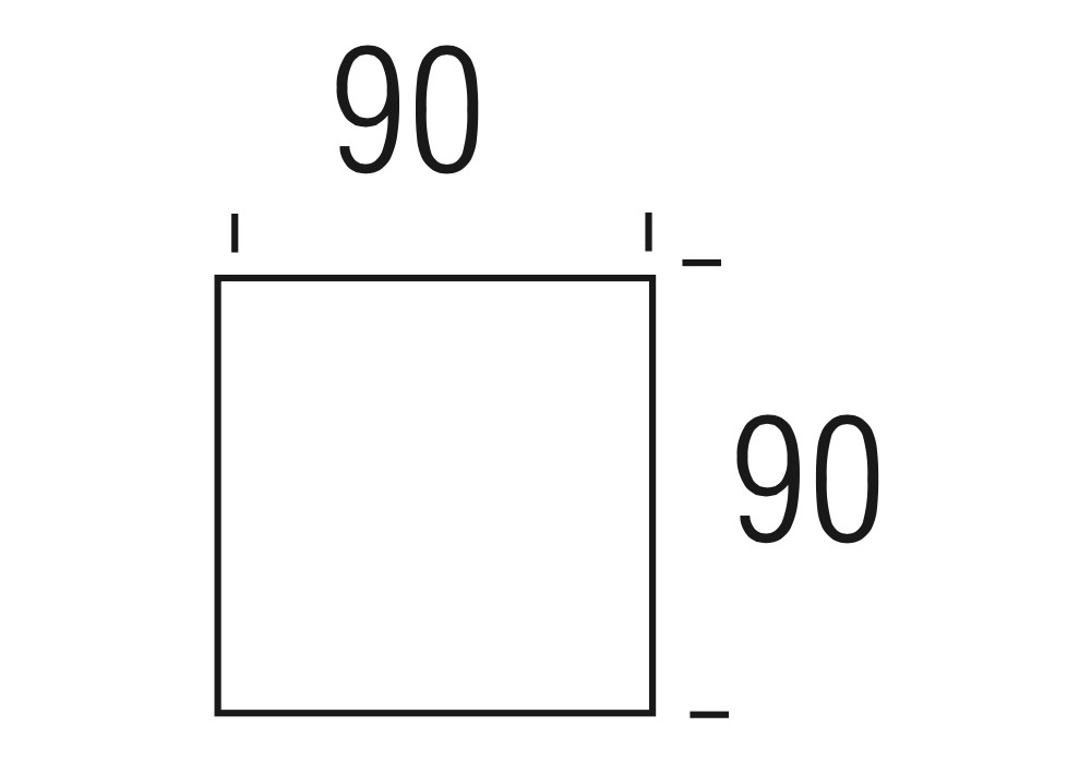 Belta / Frajumar designové konferenční stoly Gib (90 x 90 cm)