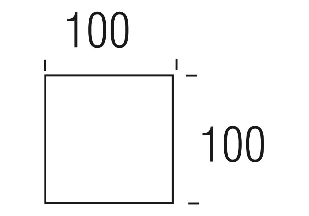 Belta / Frajumar designové konferenční stoly Gib 2 (100 x 100 cm)
