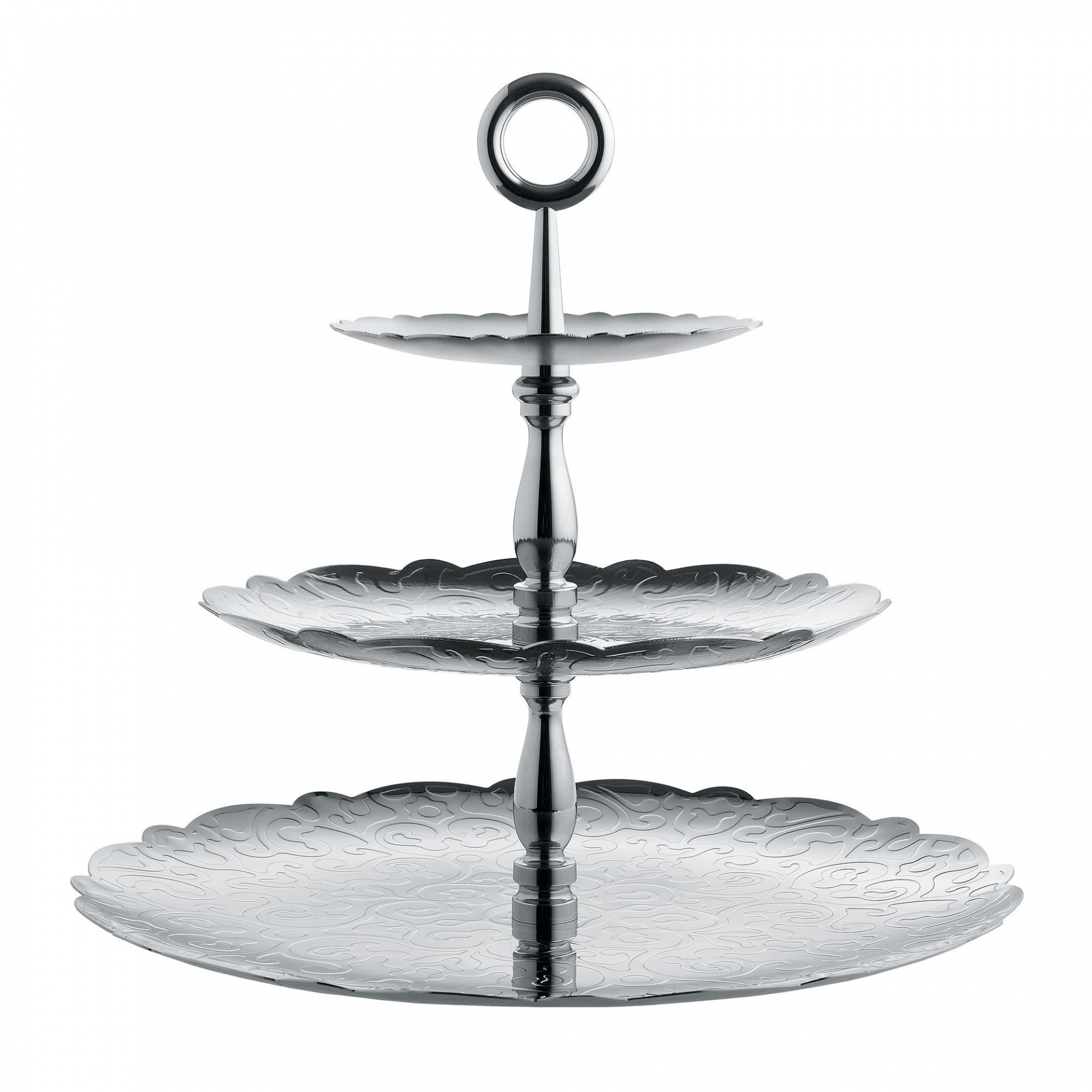 Alessi designové podnosy Dressed Three-dish stand