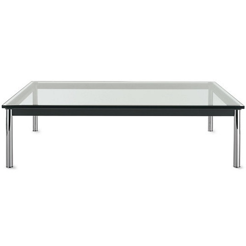 CASSINA konferenční stoly LC10 čtvercové (140 x 33 x 140 cm)