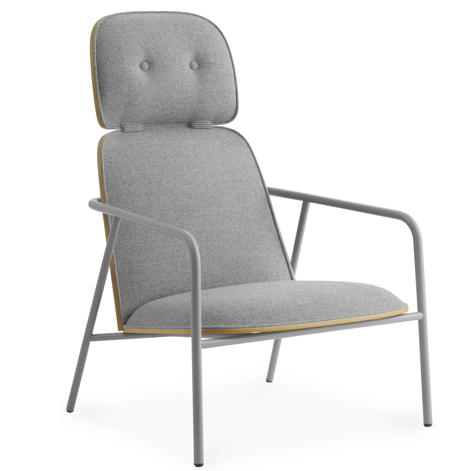 Normann Copenhagen designová křesla Pad Lounge Chair High