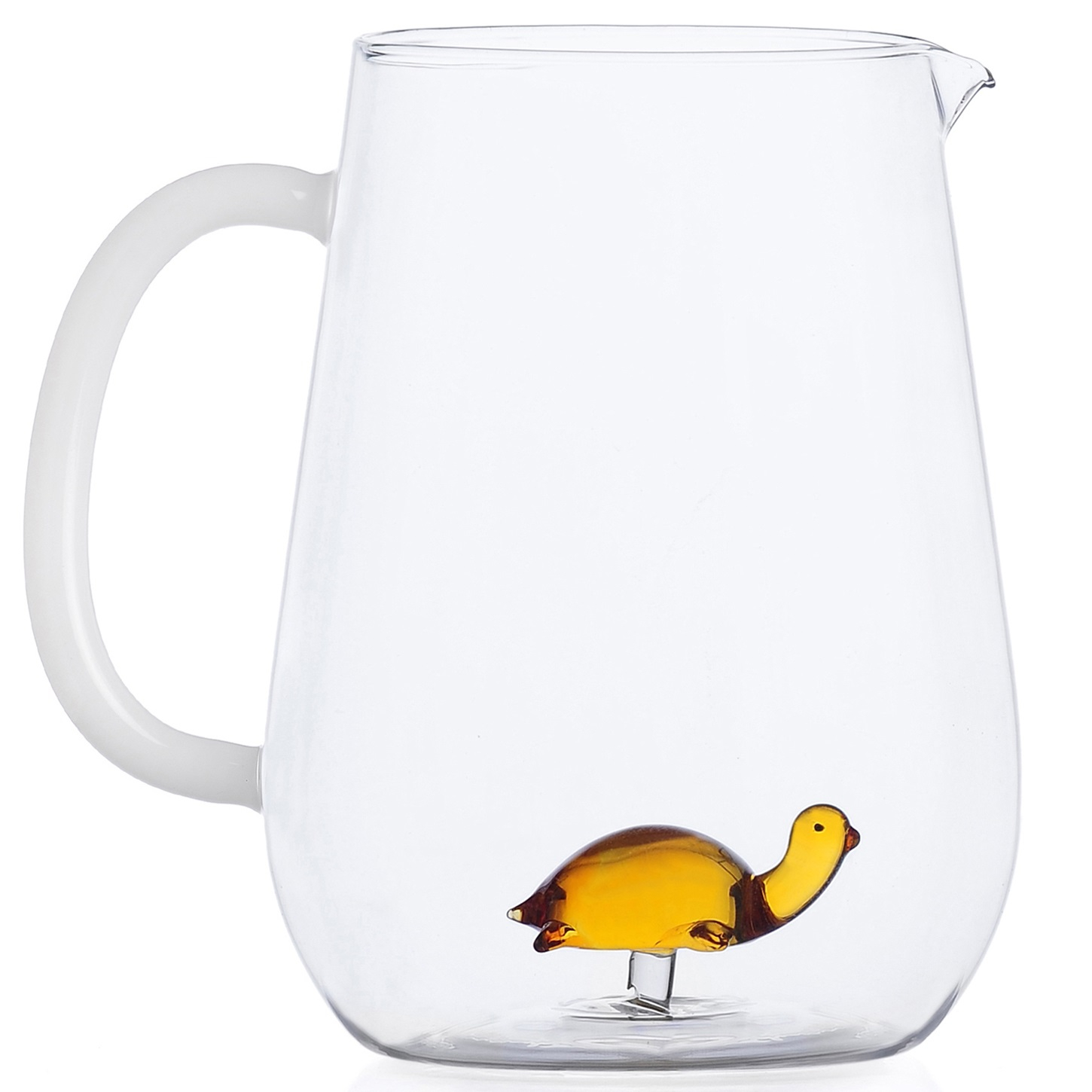 Ichendorf Milano designové džbány Animal Farm Yellow Turtle Jug