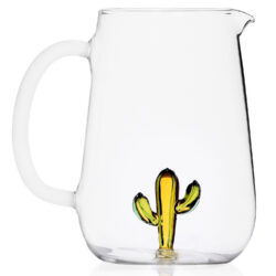 Ichendorf Milano designové džbány Desert Plants Green-Amber Cactus Jug