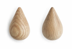 Normann Copenhagen designové nástěnné věšáky Dropit Hooks Small