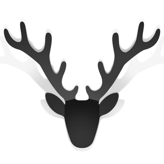 Radius nástěnné designové věšáky Trophy mini