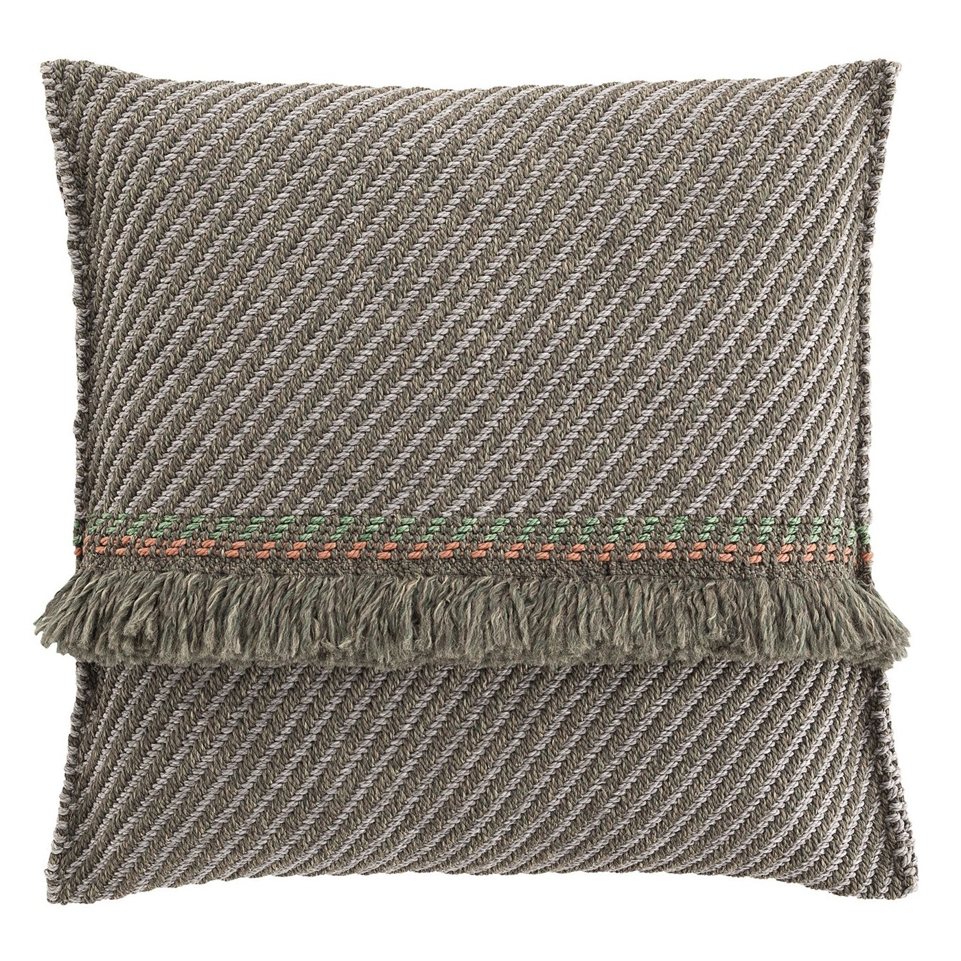 Gan designové zahradní polštáře Garden Layers Big Cushion Green