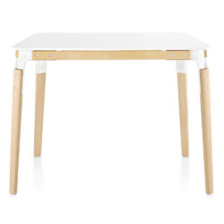 Magis jídelní stoly Steelwood Table Square (145 x 76 x 145 cm)