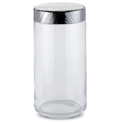 Alessi designové skleněné dózy Veneer (objem 150 cl)
