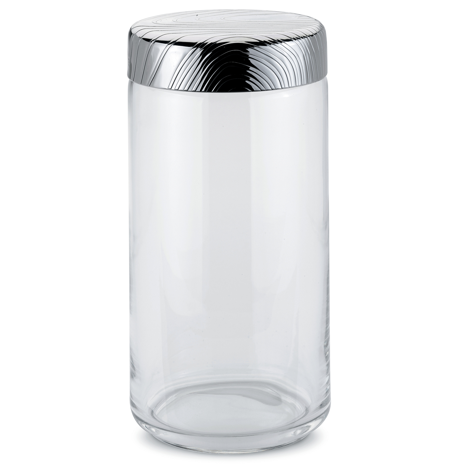 Alessi designové skleněné dózy Veneer (objem 150 cl)