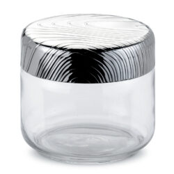 Alessi designové skleněné dózy Veneer (objem 50 cl)