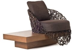 Kenneth Cobonpue křesla Noodle Easy Armchair with Platform