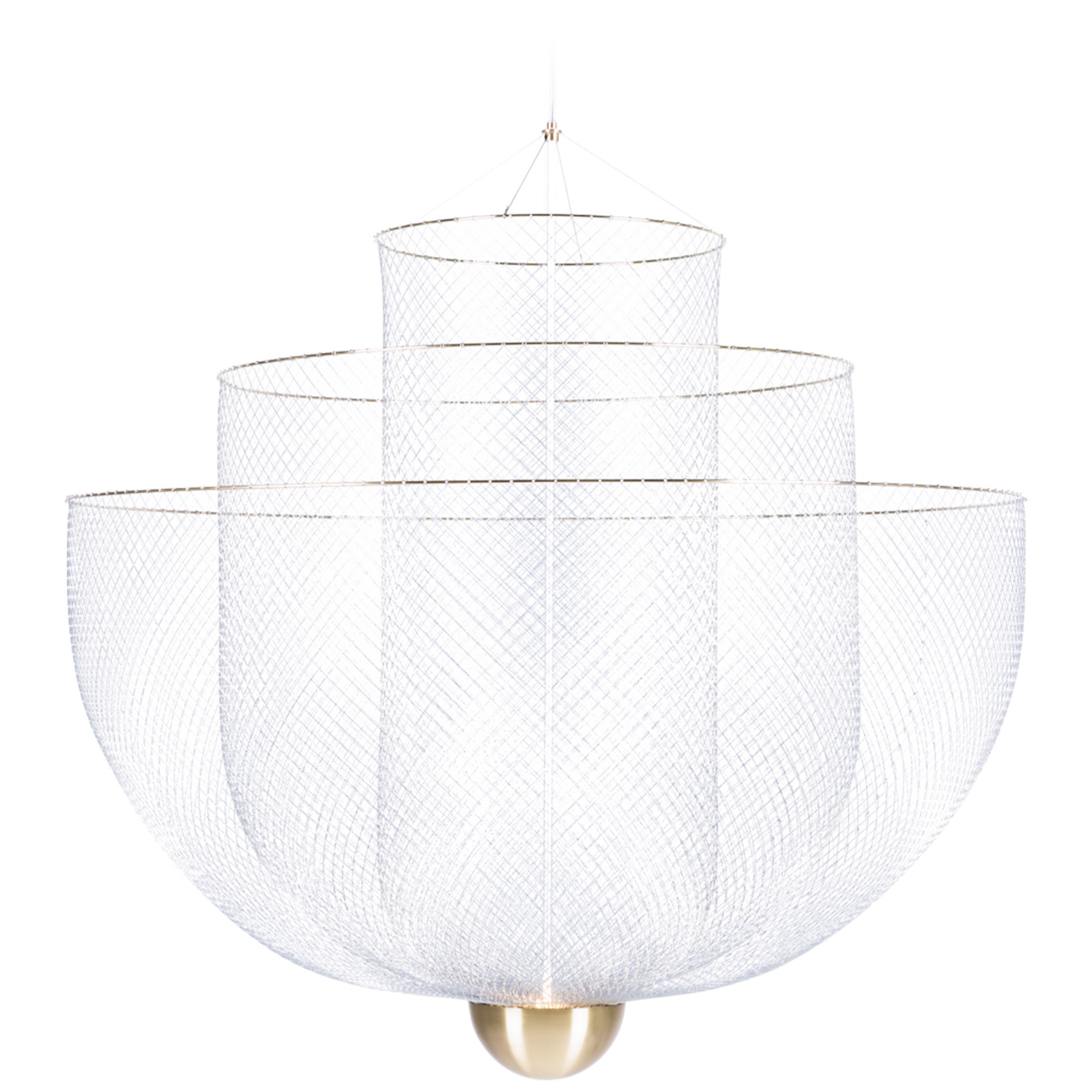 Moooi designová závěsná svítidla Meshmatics L