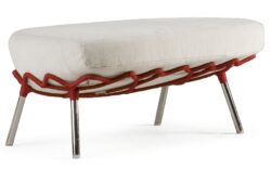 Kenneth Cobonpue designové podnožky Dragnet Ottoman