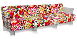 Kartell designové sedačky Pop Missoni Three Seater