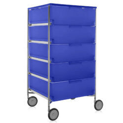 Kartell designové kancelářské kontejnery Mobil (5x zásuvka)