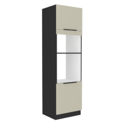 Vysoká skříňka na troubu a mikrovlnou troubu
