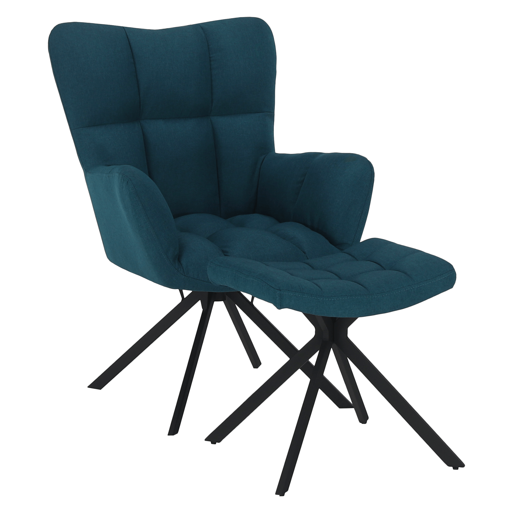 Designové otočné křeslo s podnoží