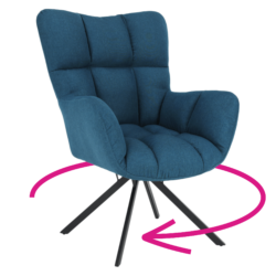 Designové otočné křeslo