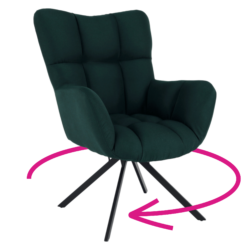 Designové otočné křeslo