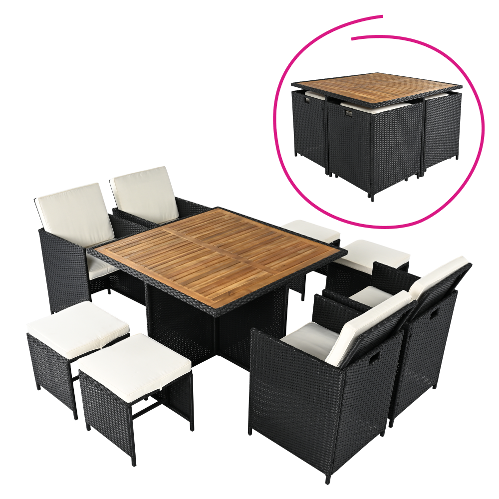 Zahradní ratanový set
