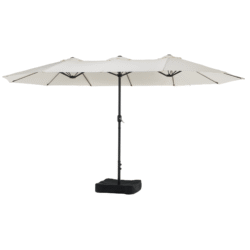 Dvojitý zahradní slunečník