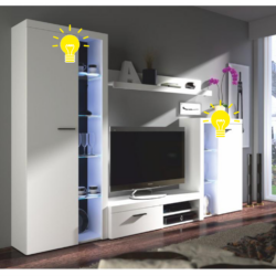 6-bodové LED osvětlení
